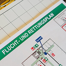 Flucht und Rettungswegpläne DIN ISO 23601